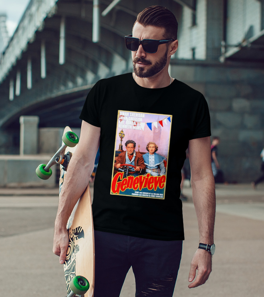 Dinah Sheridan John Gregson Kay Kendall Kenneth More Genevieve Movie T-Shirt