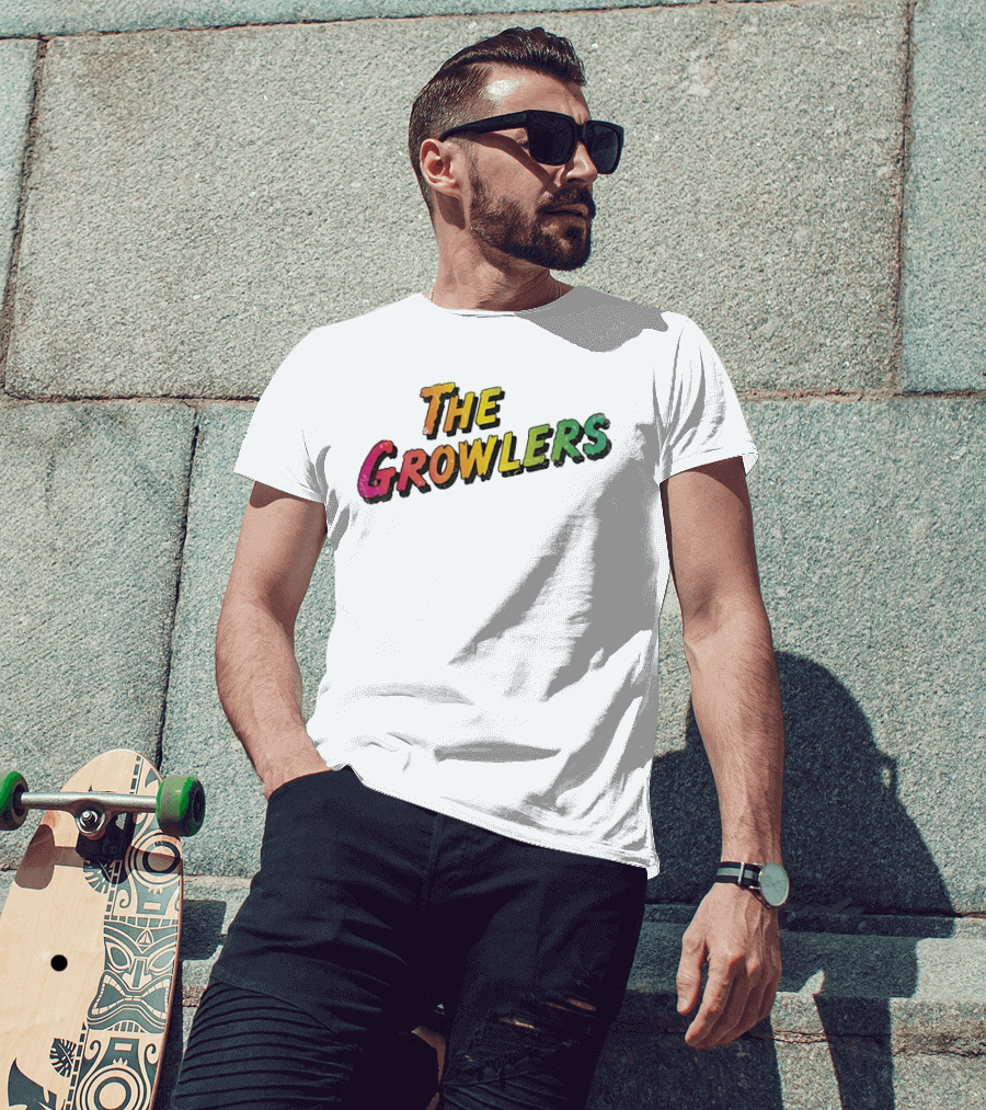 The Growlers Rainbow Rock Band T-Shirt