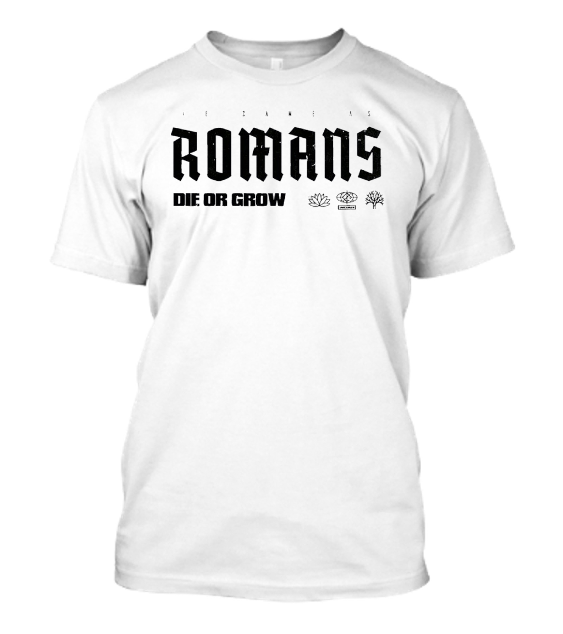 We Came As Romans Die Or Grow Lotus Tree T-Shirt