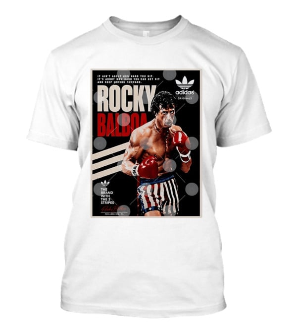 Rocky Balboa Adidas Originals Philadelphia Boxing Legend T-Shirt