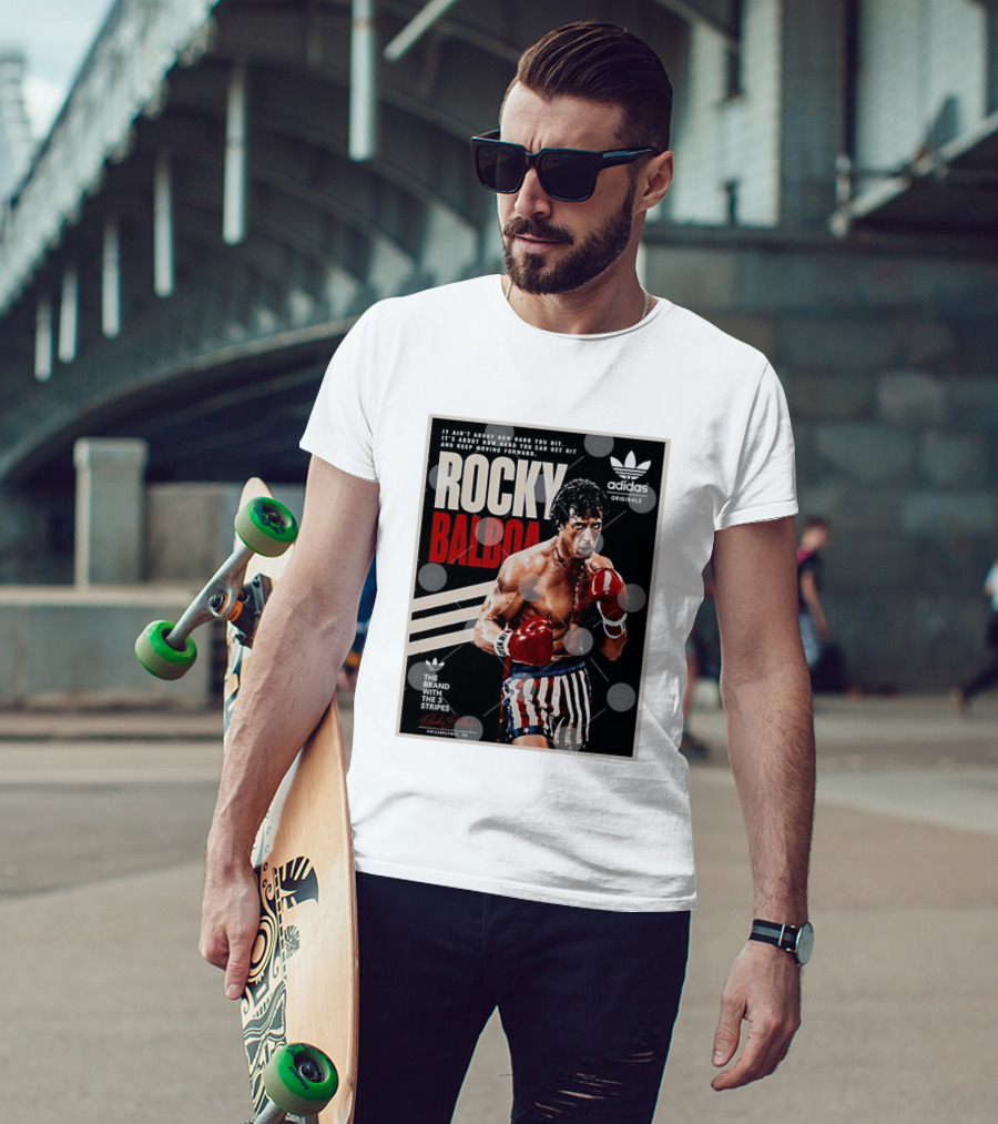 Rocky Balboa Adidas Originals Philadelphia Boxing Legend T-Shirt
