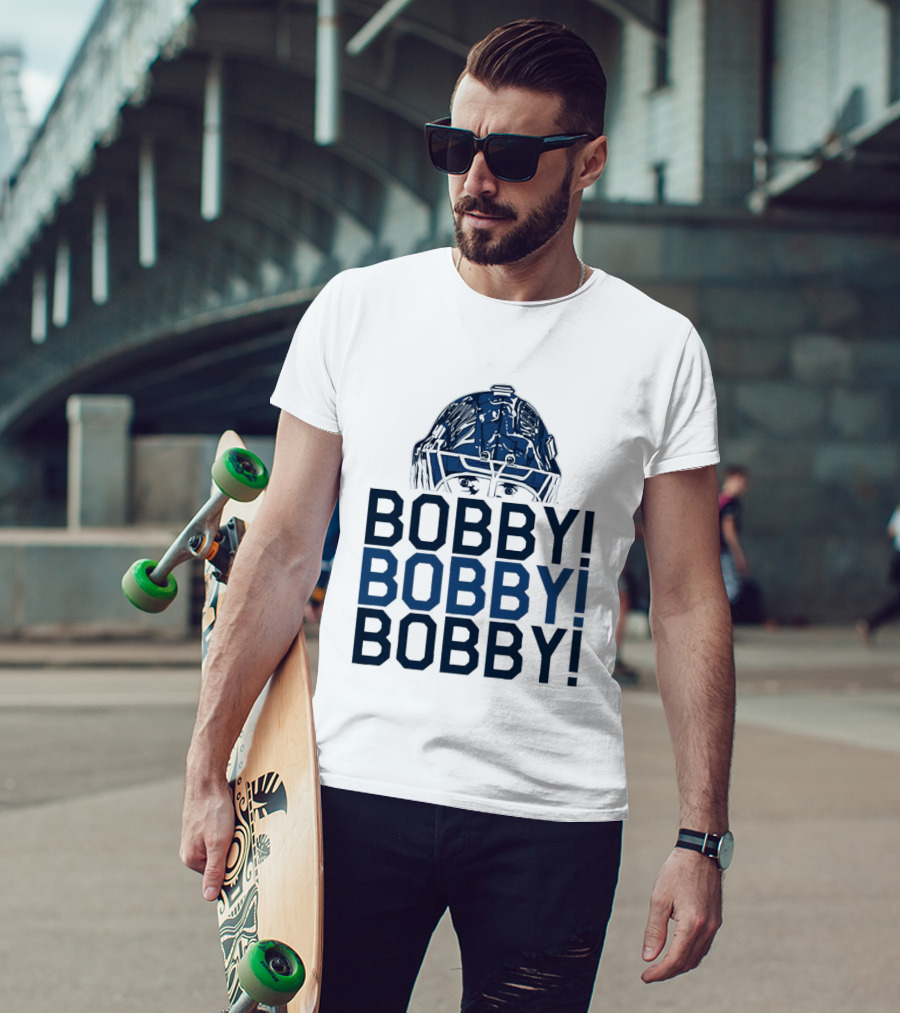 Sergei Bobrovsky Bobby Chant Helmet Ice Hockey T-Shirt
