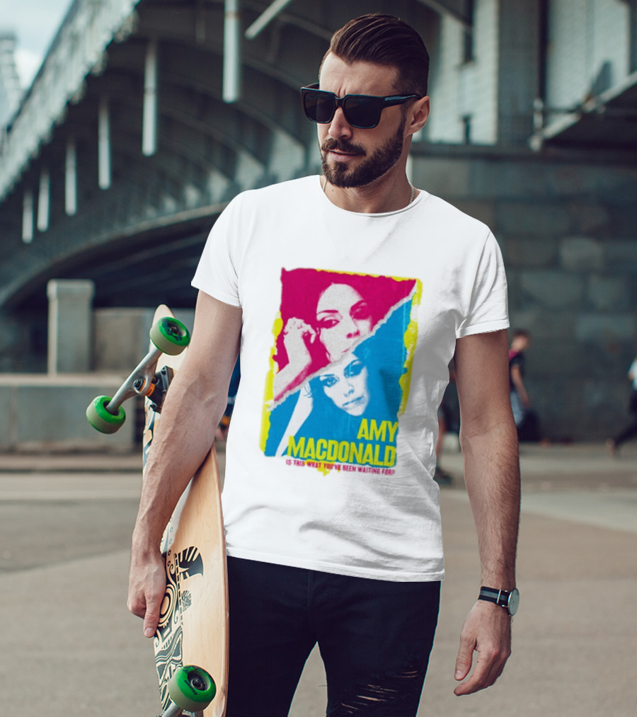Amy Macdonald Is This What You've Been Waiting For Vintage Style Image T-Shirt