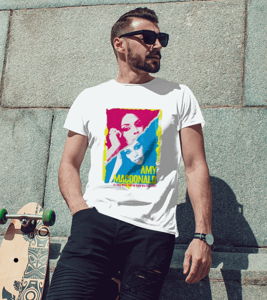 Amy Macdonald Is This What You've Been Waiting For Vintage Style Image T-Shirt