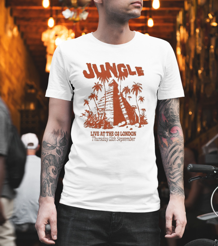 Jungle Live At The 02 London Thursday 16th September T-Shirt