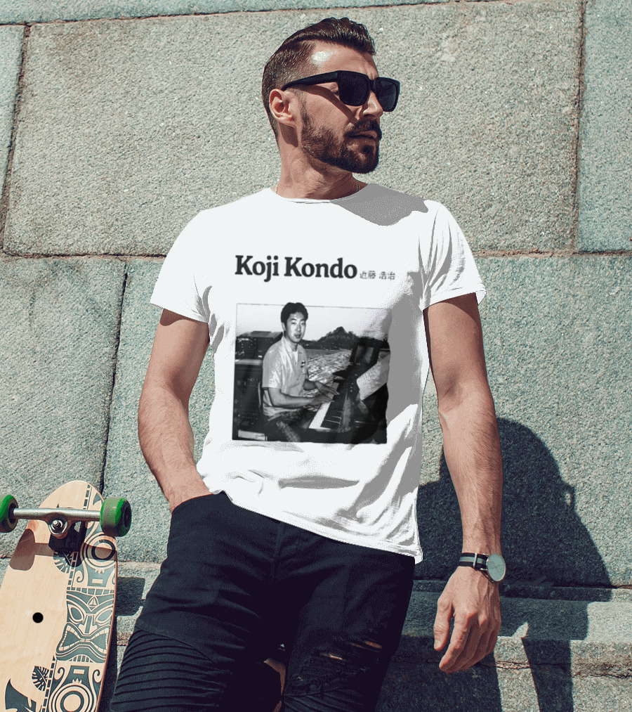 Koji Kondo I Can Hear Music Piano Masters T-Shirt