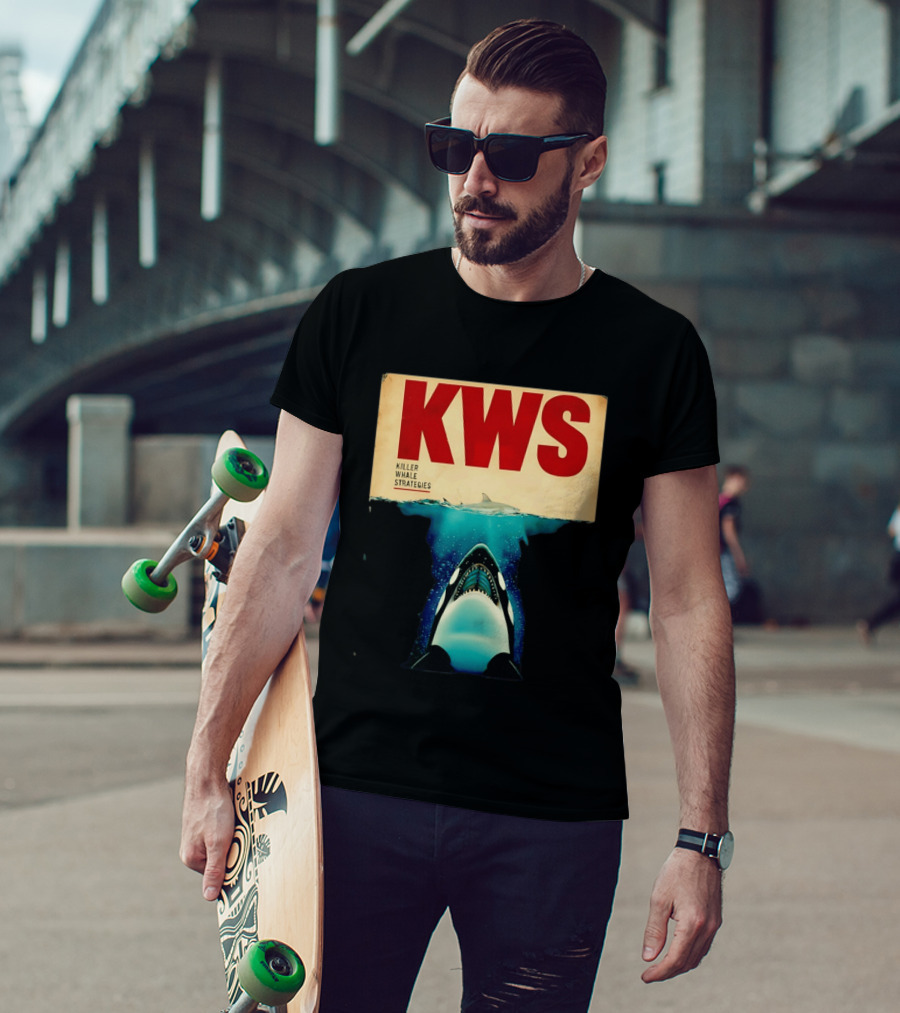 KWS Killer Whale Strategies Orca Shark Ocean T-Shirt