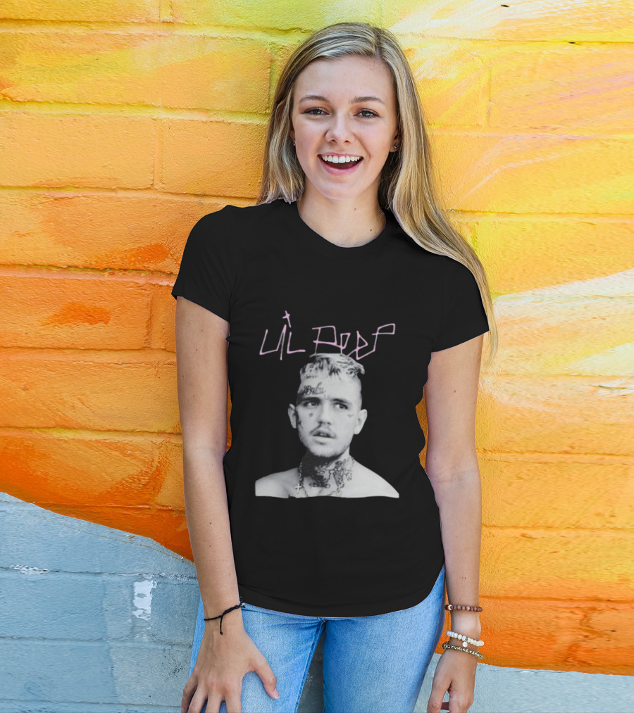 Lil Peep Gustav Elijah Åhr Emo Rap Tattoo T-Shirt