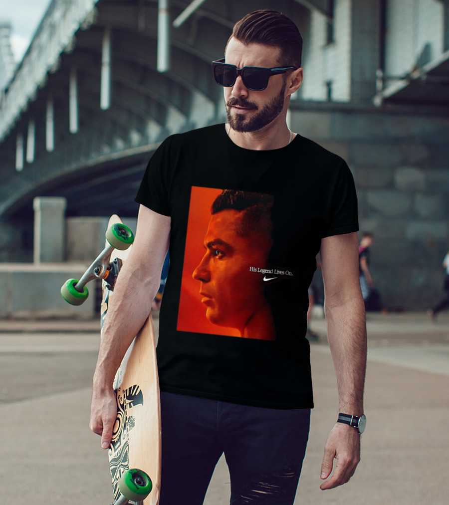 Cristiano Ronaldo His Legend Lives On Nike T-Shirt