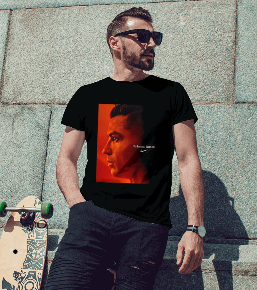 Cristiano Ronaldo His Legend Lives On Nike T-Shirt