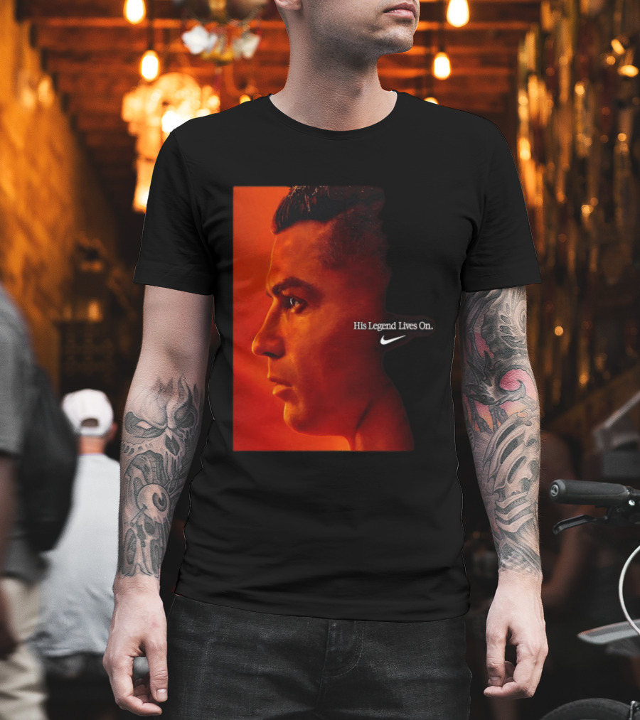 Cristiano Ronaldo His Legend Lives On Nike T-Shirt