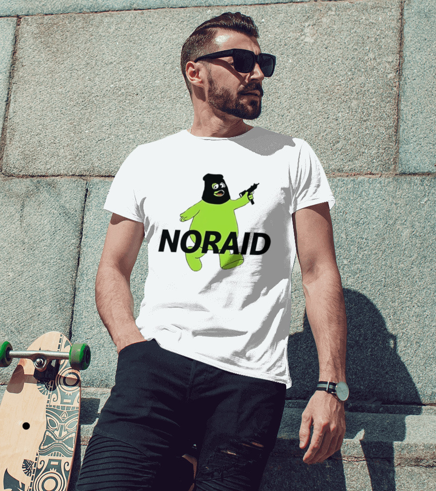 Uncle O'Grimacey Noraid With Green Character And Weapon T-Shirt