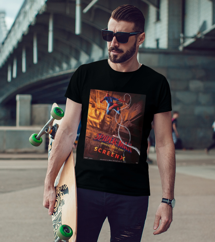 Spider Man Brand New Day Shot For ScreenX In Theaters July 31 2026 T-Shirt