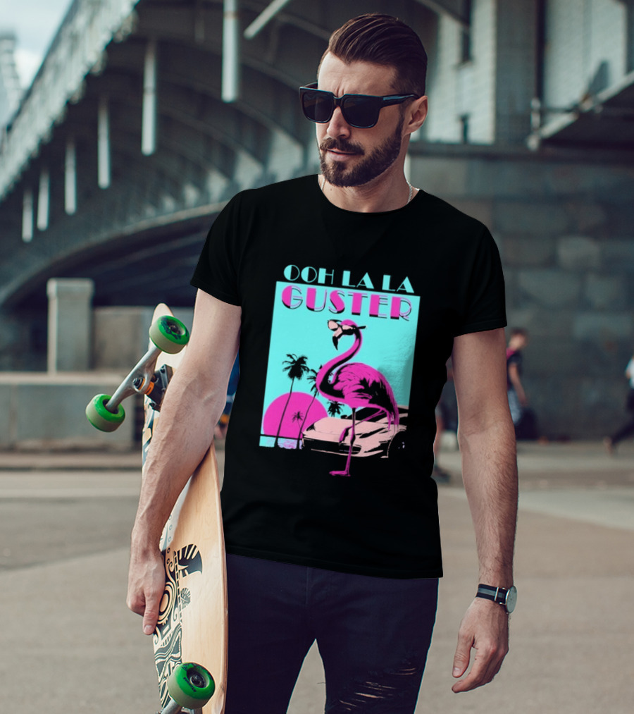 Guster Ooh La La Flamingo Sweet Ride T-Shirt
