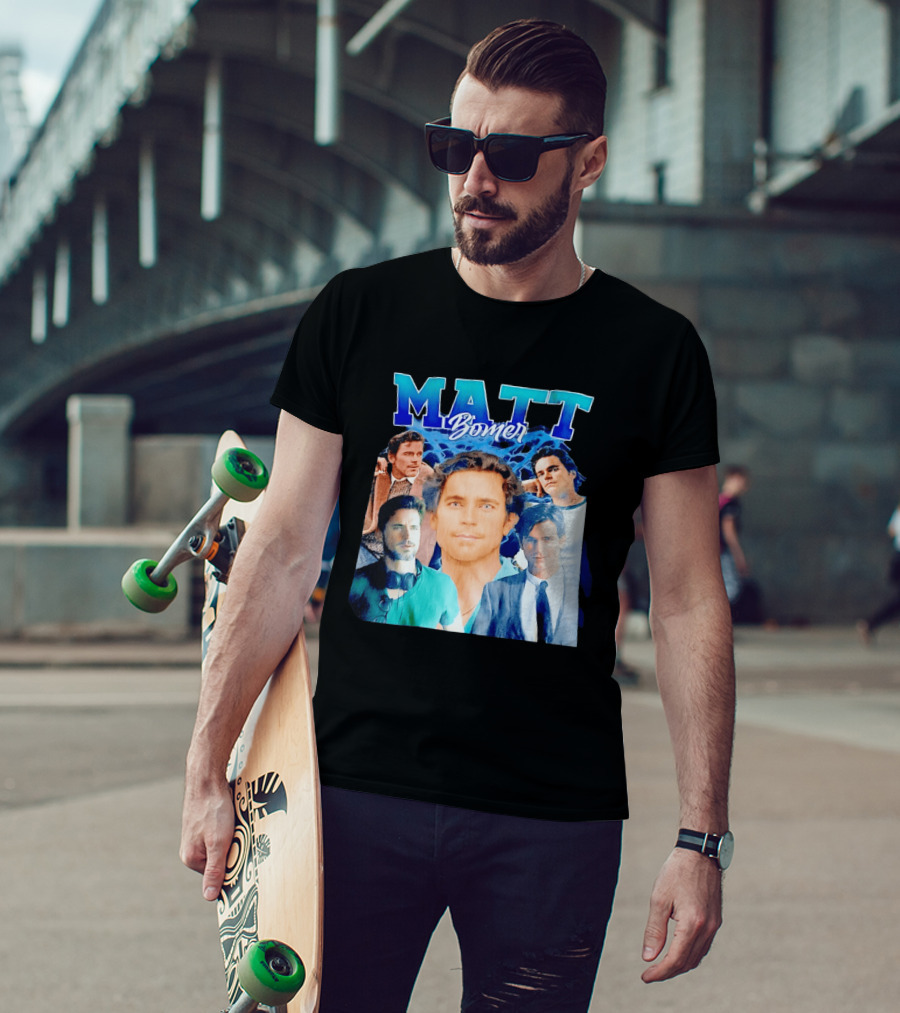 Matt Bomer Collage Actor Celebrity T-Shirt