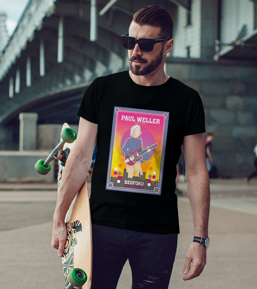 Paul Weller Live Plus Special Guests Bedford River Festival Summer Sessions 2023 T-Shirt