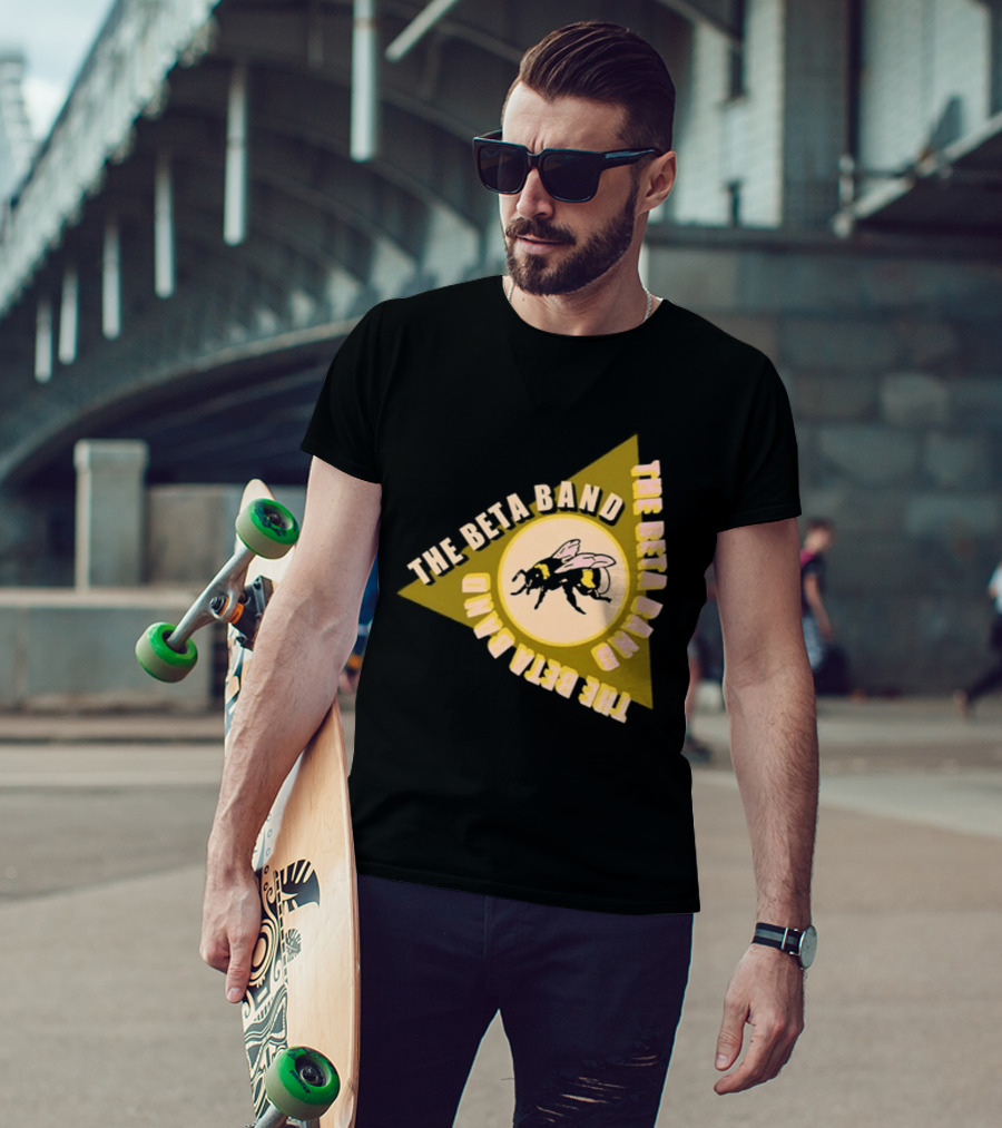 The Beta Band Triangle Honeybee Session T-Shirt