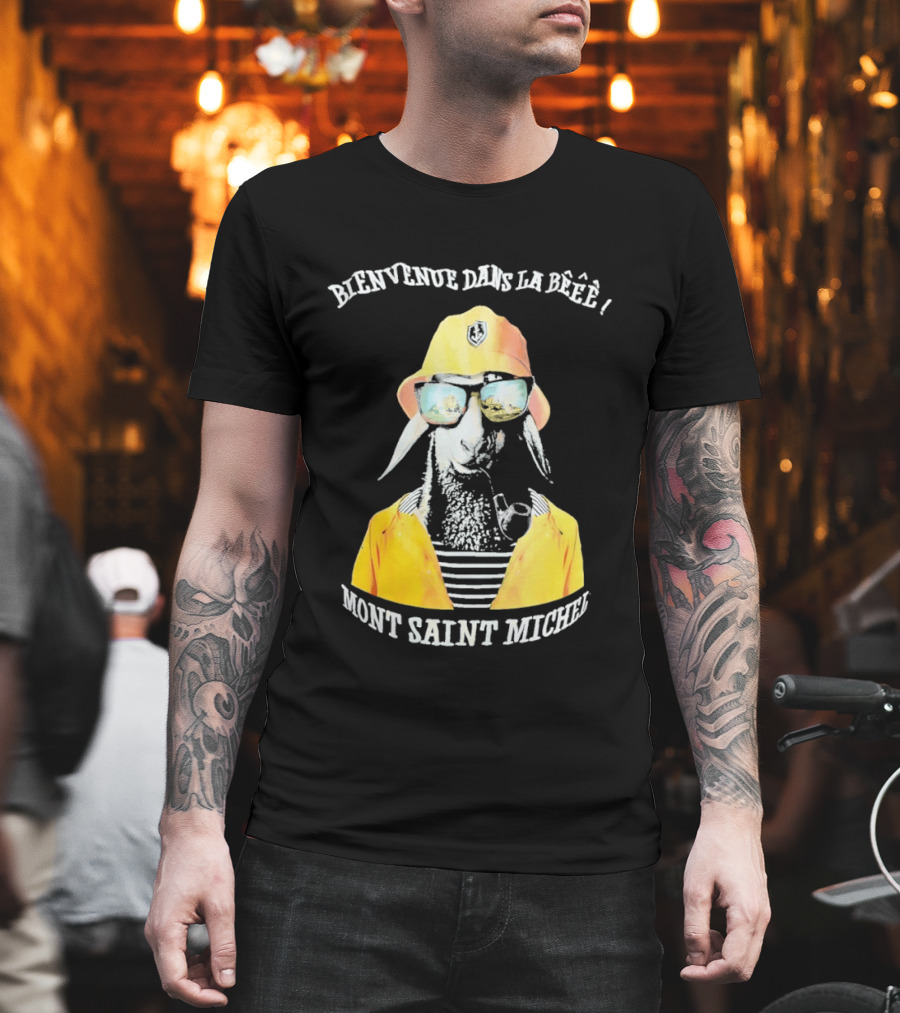 Bienvenue Dans La Beee Mont Saint Miche Vintage Sailor T-Shirt