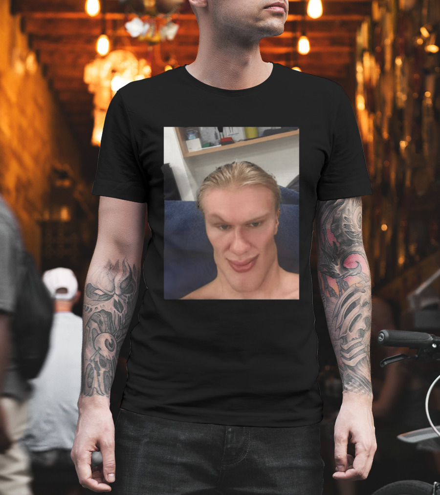 Erling Haaland Mewing 2026 T-Shirt