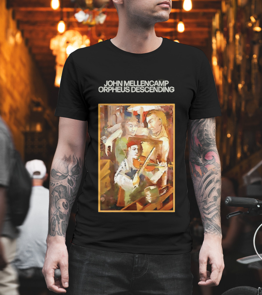 John Mellencamp Orpheus Descending Vintage Rock Music T-Shirt