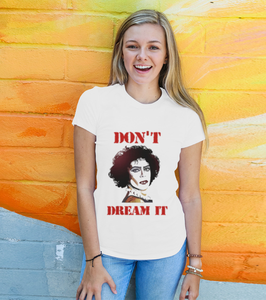 Frank N Furter Don't Dream It Be It Clown Face T-Shirt