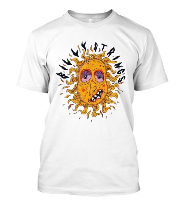 Billy Strings Sun Face Psychedelic Sunburst T-Shirt