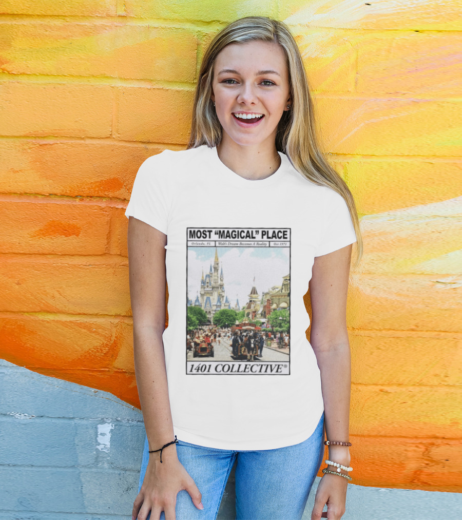 Most Magical Place Orlando Walt's Dream Becomes A Reality Oct 1971 1401 Collective T-Shirt
