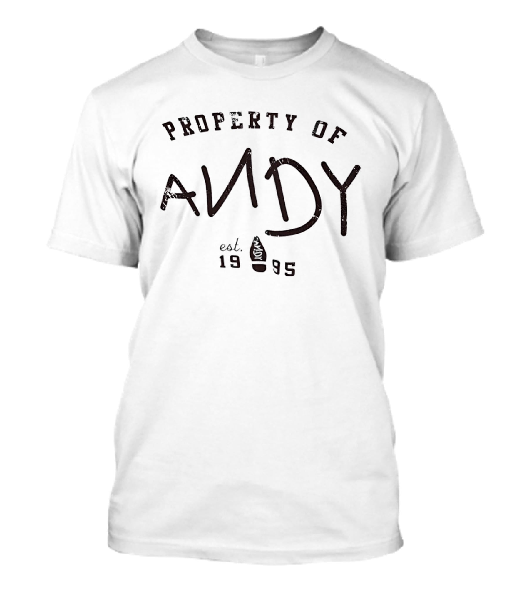 Property Of Andy Est 1995 Pixar Toy Story T-Shirt