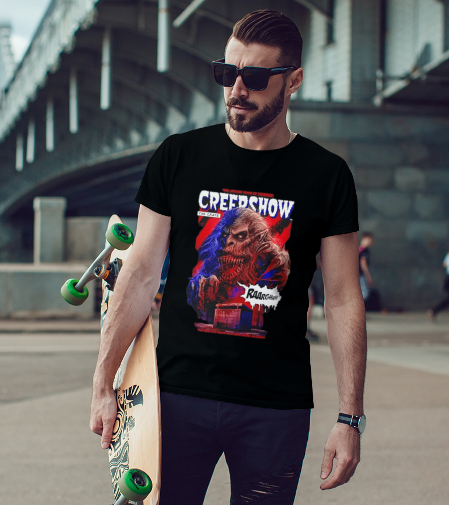 Creepshow The Crate Horror Demon RAARGHH Tales T-Shirt
