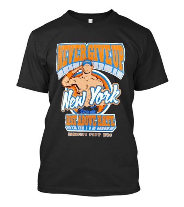 Never Give Up Rise Above Hate New York Manhasset Fest 2026 T-Shirt