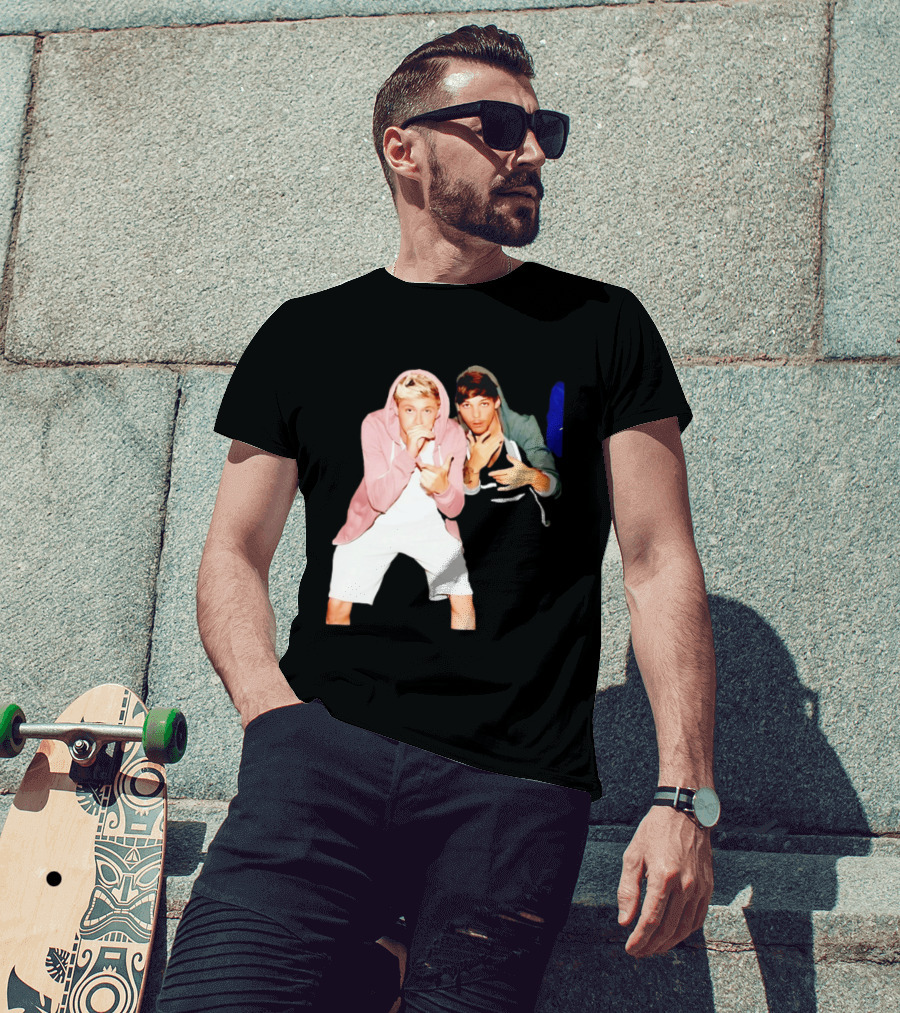 Niall Horan Louis Tomlinson One Direction Pose T-Shirt