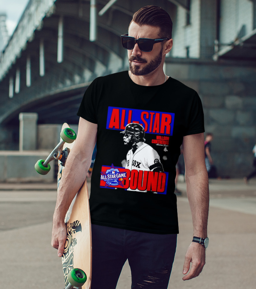 All Star Bound 2024 Willson Contreras Texas American League T-Shirt