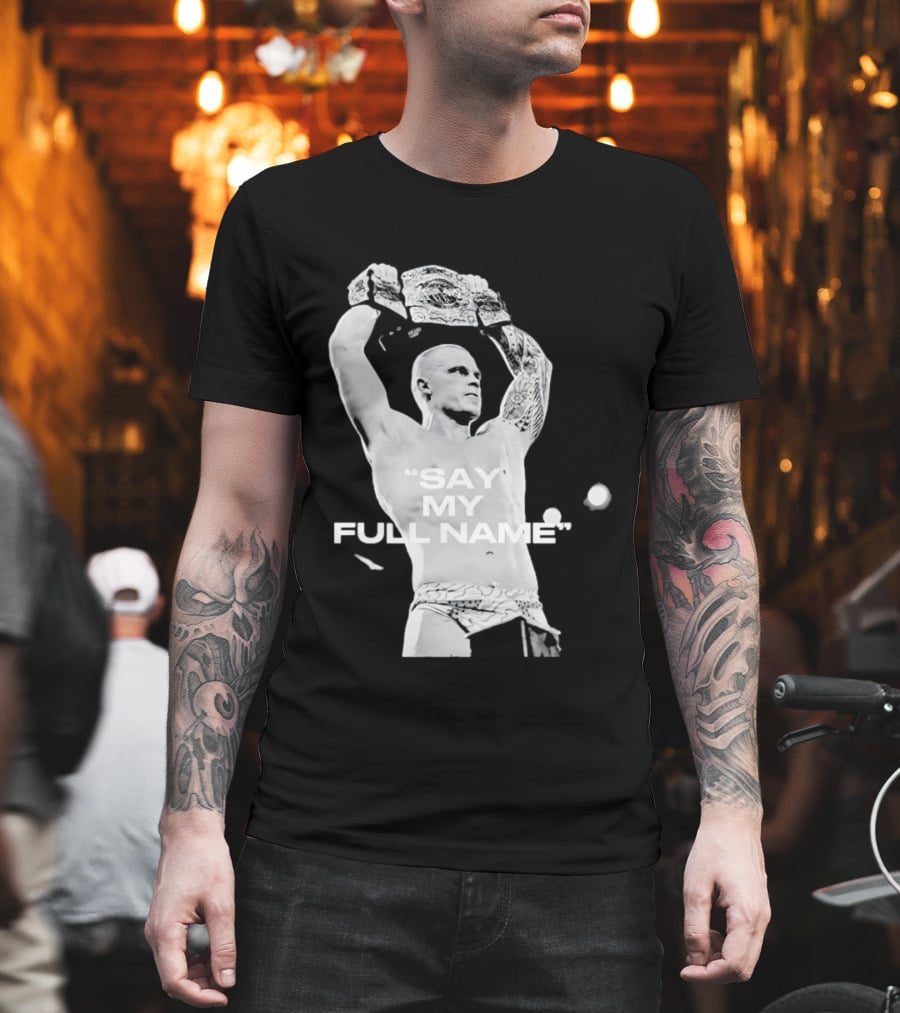 Ilja Dragunov WWE Say My Full Name Wrestling Champion T-Shirt