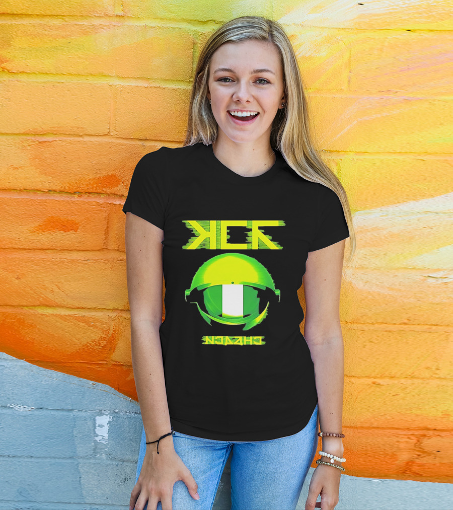 Nigeria Kick Astronaut Helmet Space Nigerian Flag T-Shirt