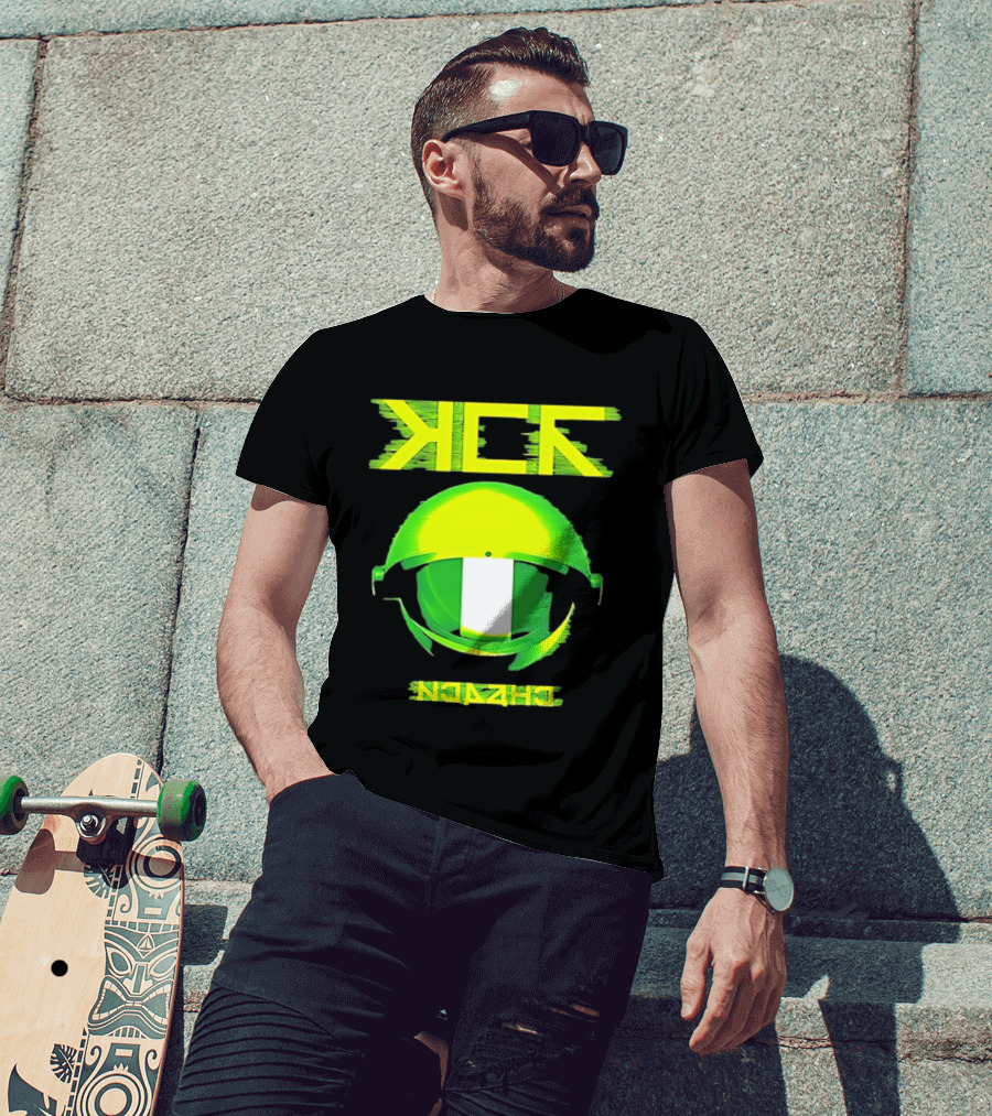 Nigeria Kick Astronaut Helmet Space Nigerian Flag T-Shirt