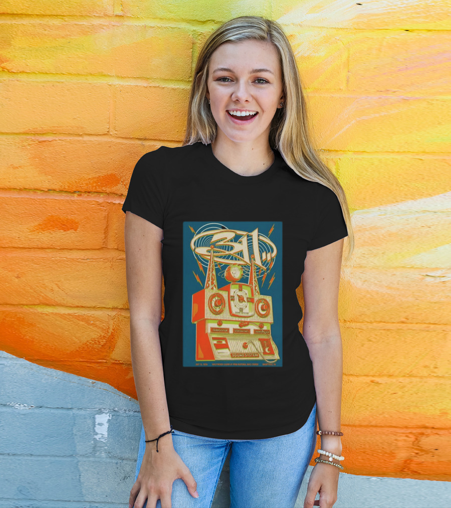 311 Grantville PA July 25 2026 Hollywood Casino Sound System T-Shirt