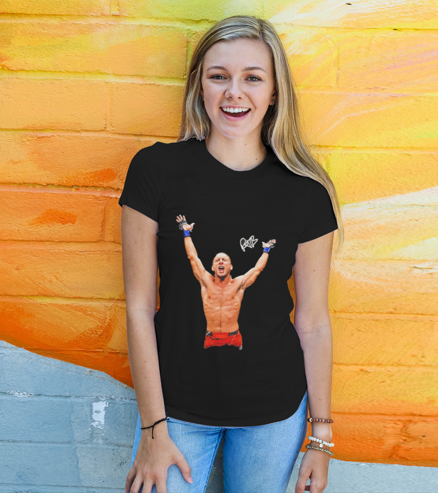 Ryan Hall UFC 2026 Victory Celebration Champion Pose T-Shirt