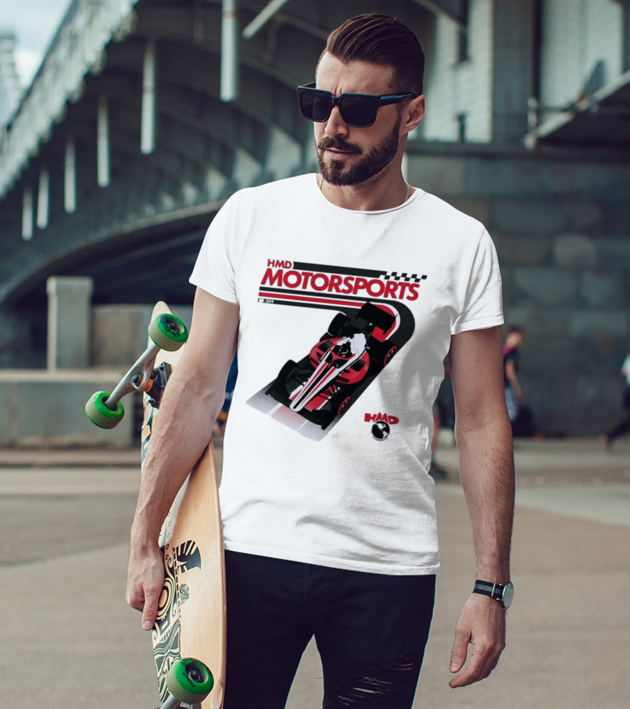 HMD Motorsports Indy NXT 2026 Racing Car T-Shirt
