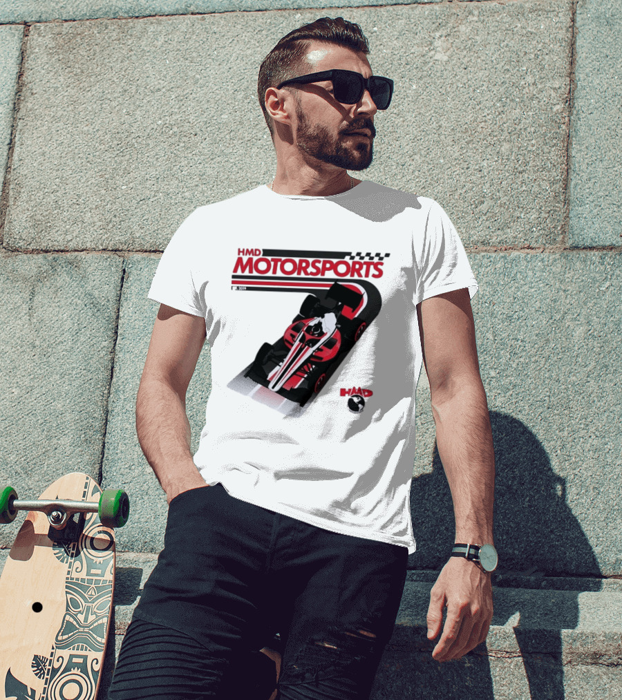 HMD Motorsports Indy NXT 2026 Racing Car T-Shirt