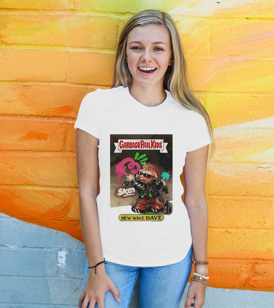 New Wave Dave Garbage Pail Topps T-Shirt