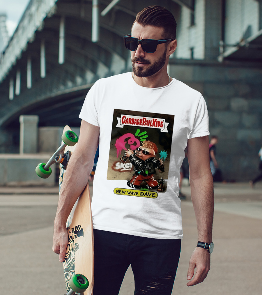 New Wave Dave Garbage Pail Topps T-Shirt