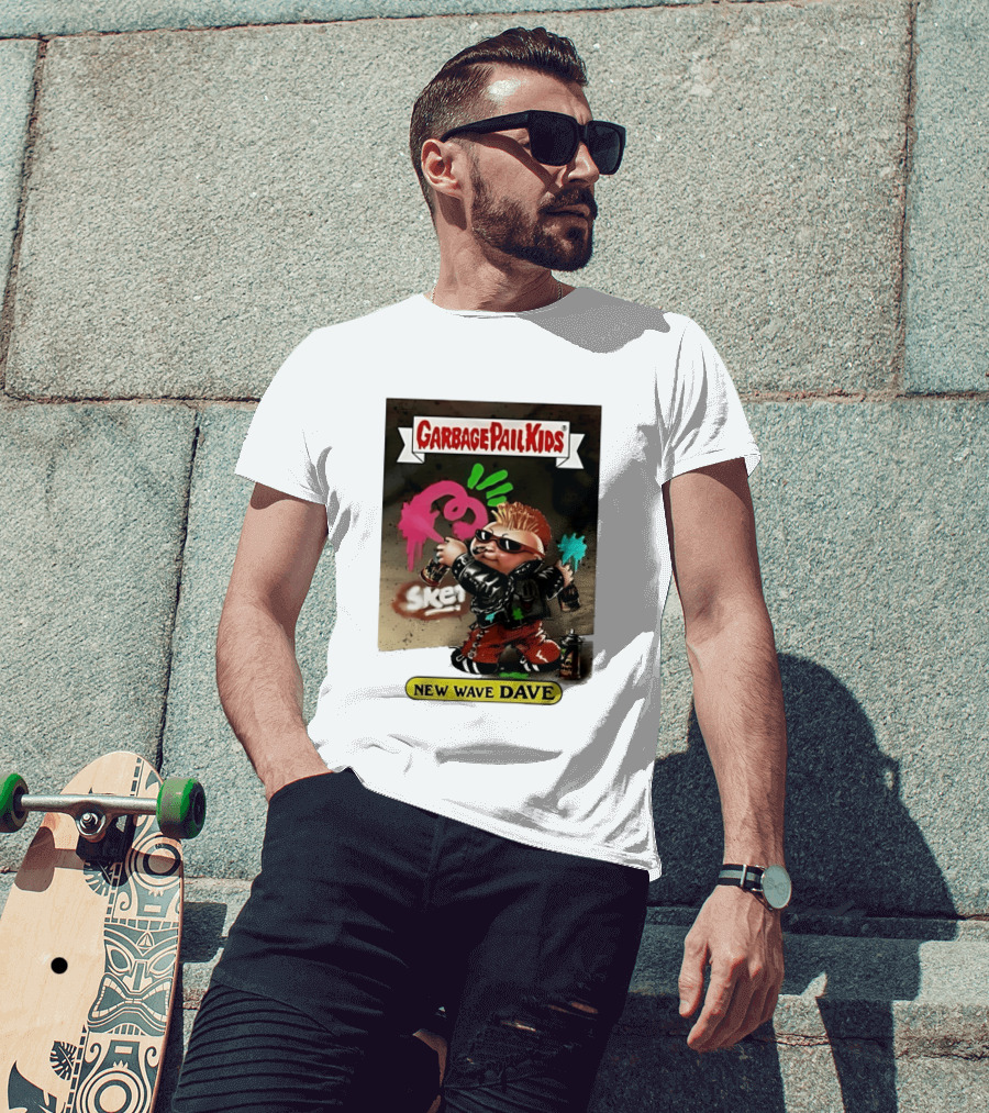 New Wave Dave Garbage Pail Topps T-Shirt