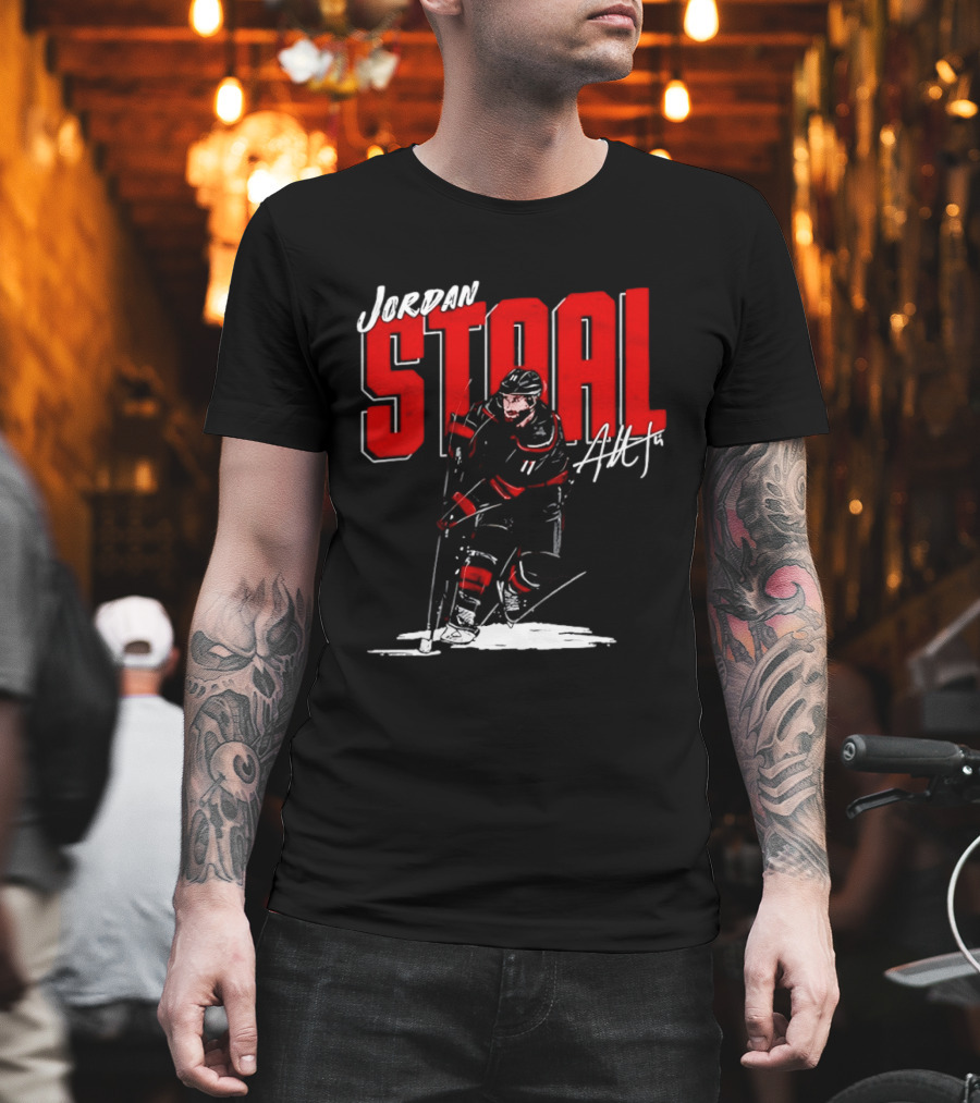Jordan Staal Carolina Hurricanes Hockey Player Sportswear T-Shirt