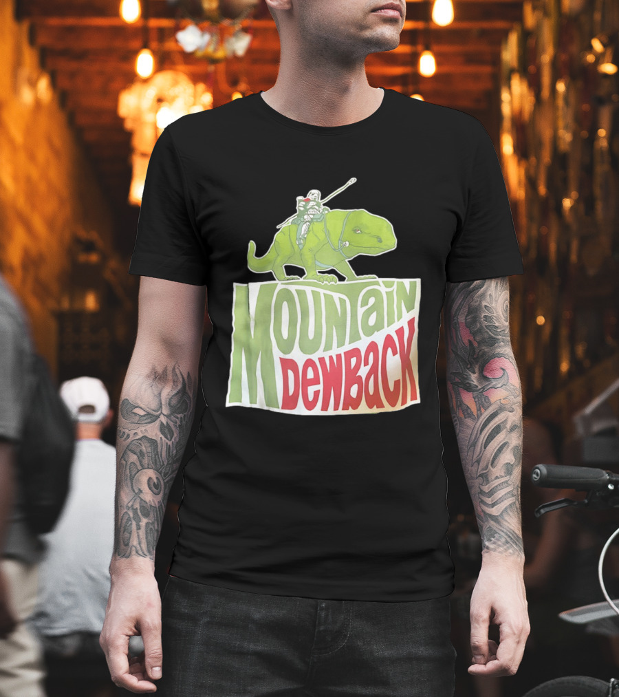 Mountain Dewback Star Wars Stormtrooper Riding Alien Creature T-Shirt