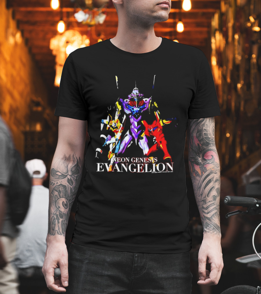 Neon Genesis Evangelion Eva Unit 01 Unit 00 Unit 02 T-Shirt