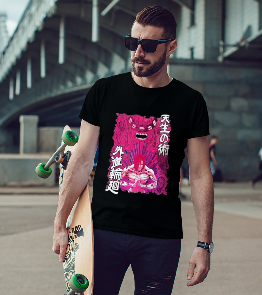 Pain Naruto Shippuden Gedo Mazo Tensei No Jutsu T-Shirt