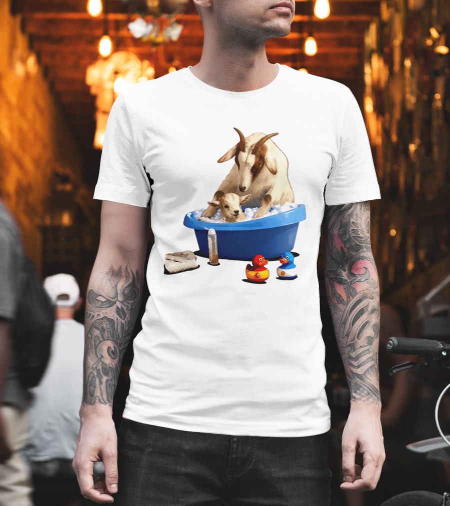 GOAT Bathtub Classico Messi Bathing Yamal T-Shirt
