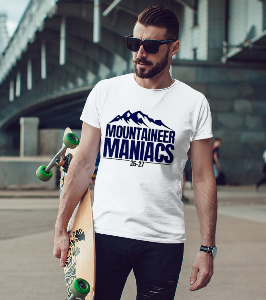 Mountaineer Maniacs 2026 2027 Mountain T-Shirt