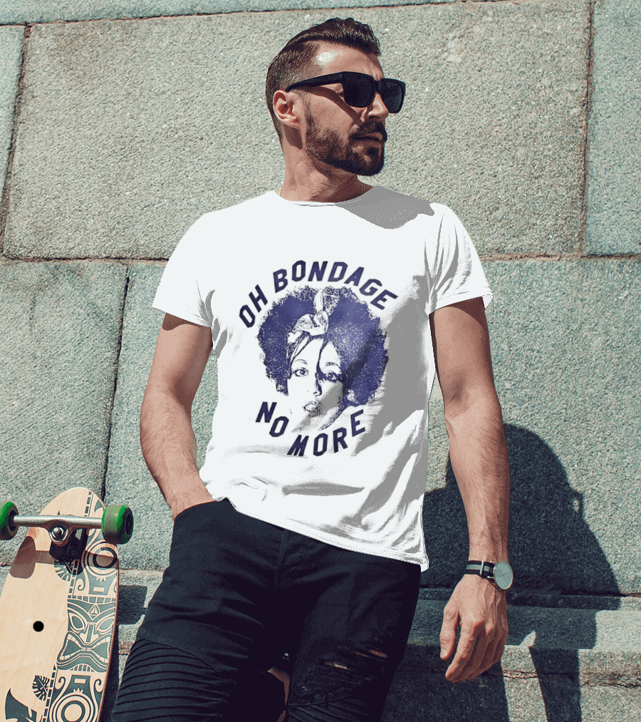 Oh Bondage No More X Ray Spex Poly Styrene Iconic Punk Image T-Shirt