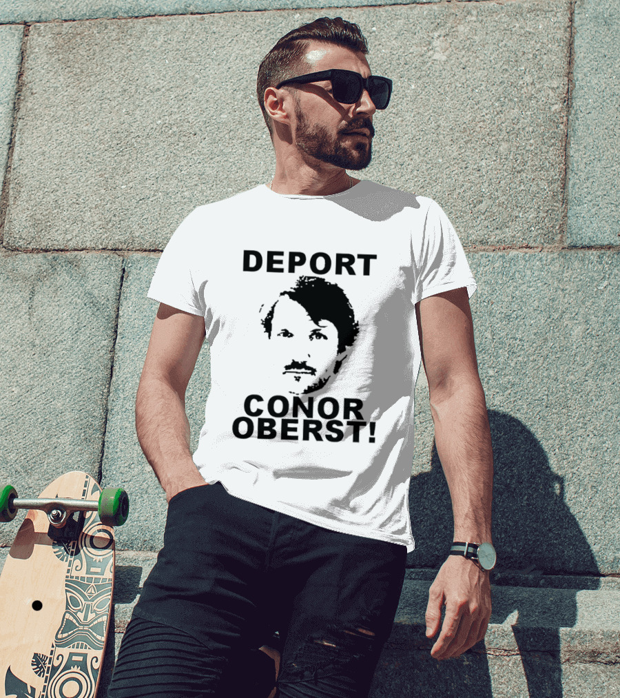 Deport Conor Oberst Bright Eyes Indie Rock T-Shirt